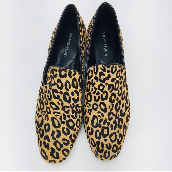 Donald J Pliner Genuine Leopard Calf Hair Loafer - Picture 6 of 16
